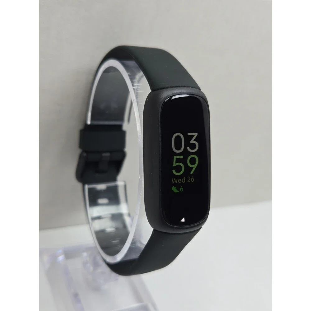 Fitbit Inspire 3 Health Fitness Tracker Midnight Zen Black Heart Rate Sleep SpO2